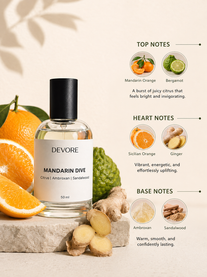 Mandarin Dive | Inspired by LV Afternoon Swim